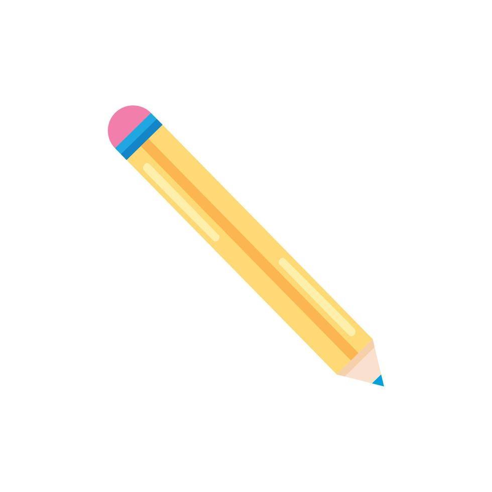 pencil school supply vector