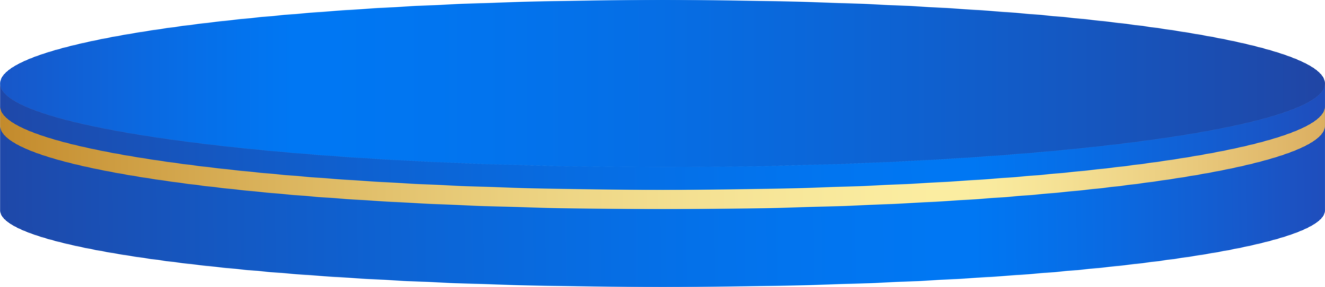 Elegant Blue Podium with gold strip 1 Stage Perfect For Element Design Advertising or Social Media Promotion png