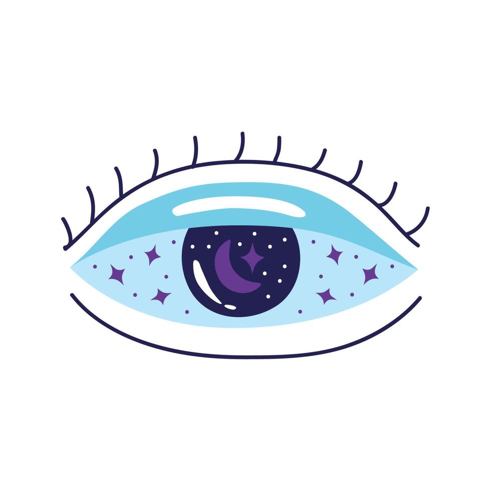 esoteric eye symbol vector