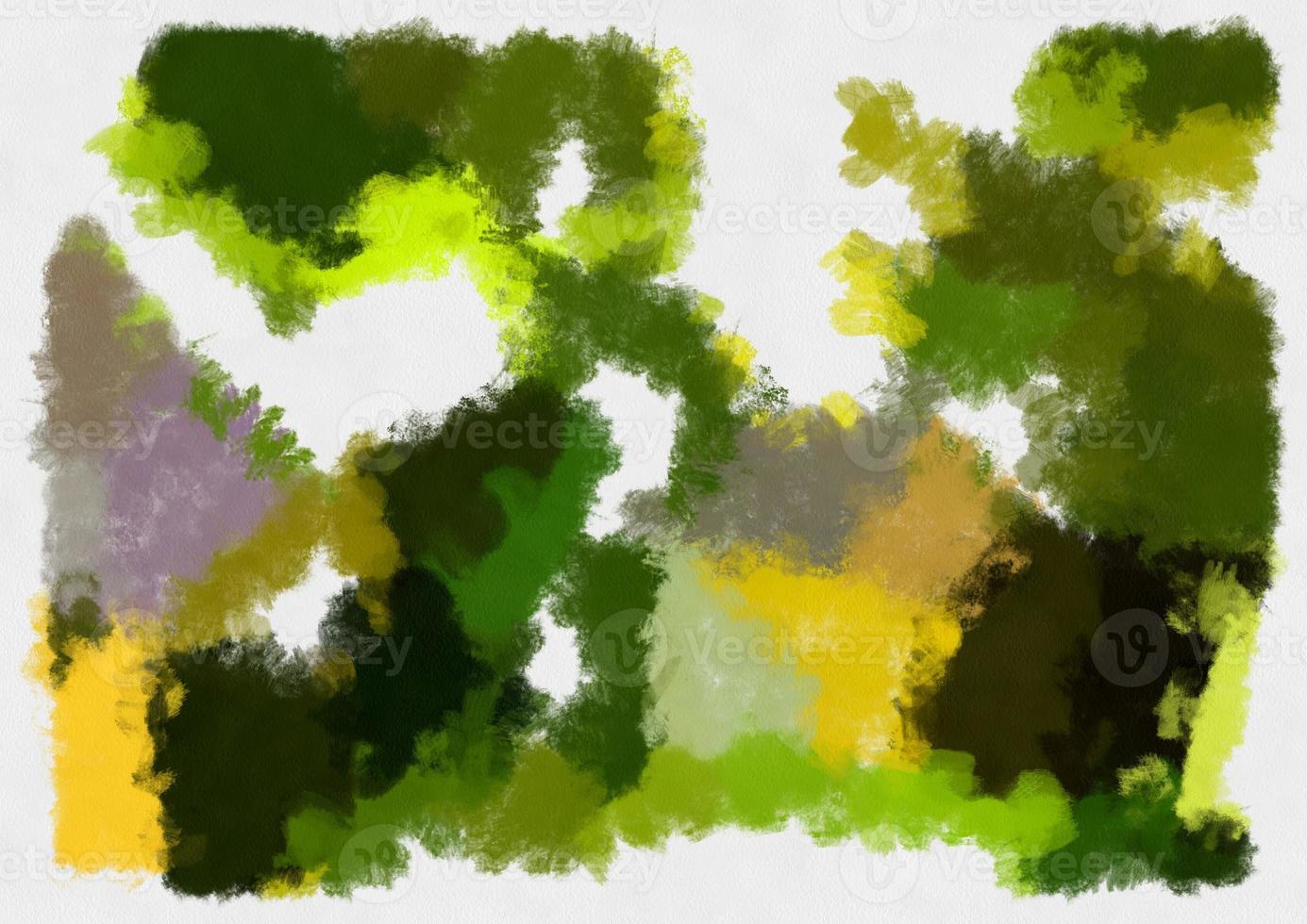 Illustration style background image abstract pattern various vibrant colors watercolor style illustration impressionist painting. photo