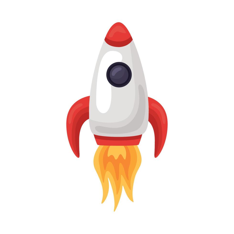 space rocket vehicle vector