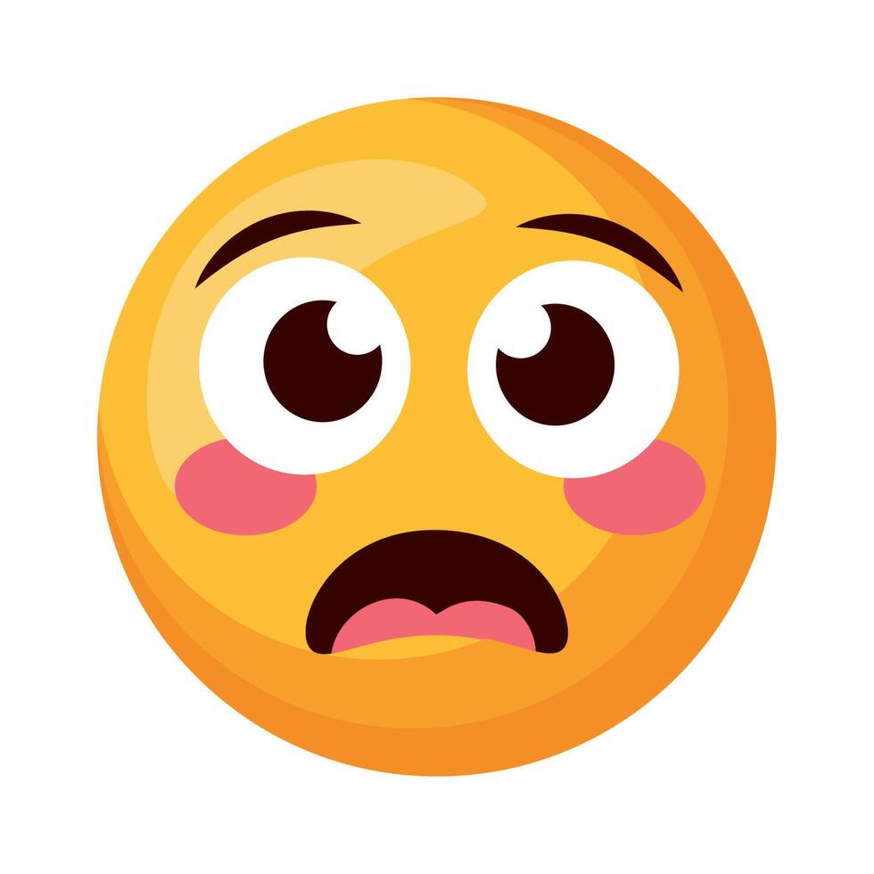 sad emoji face vector