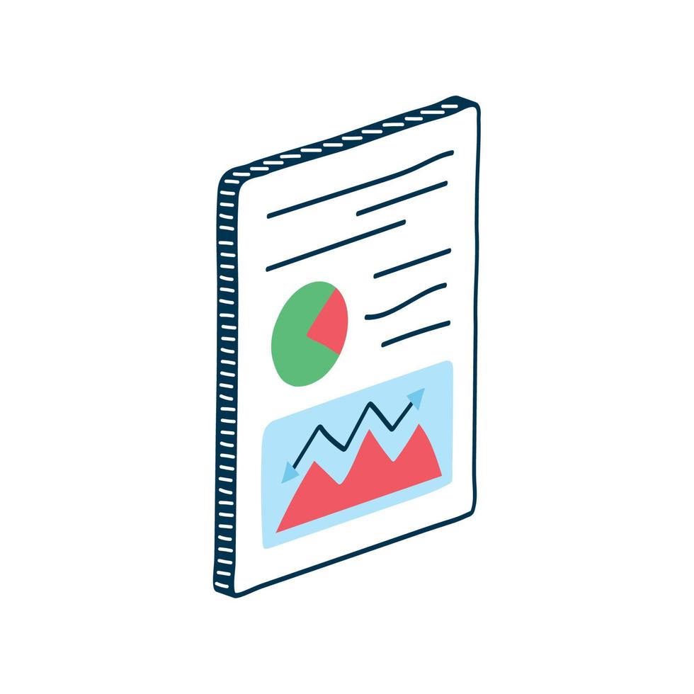 document with statistics vector