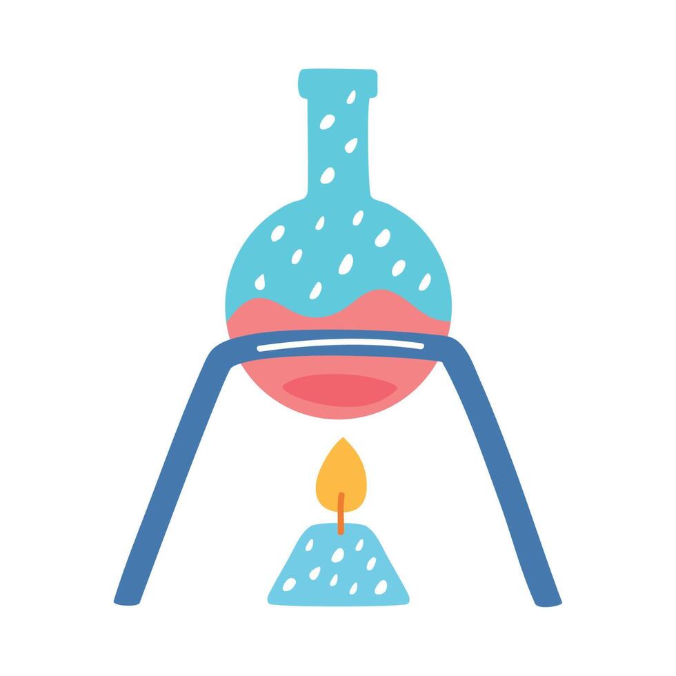 tube test in burner vector