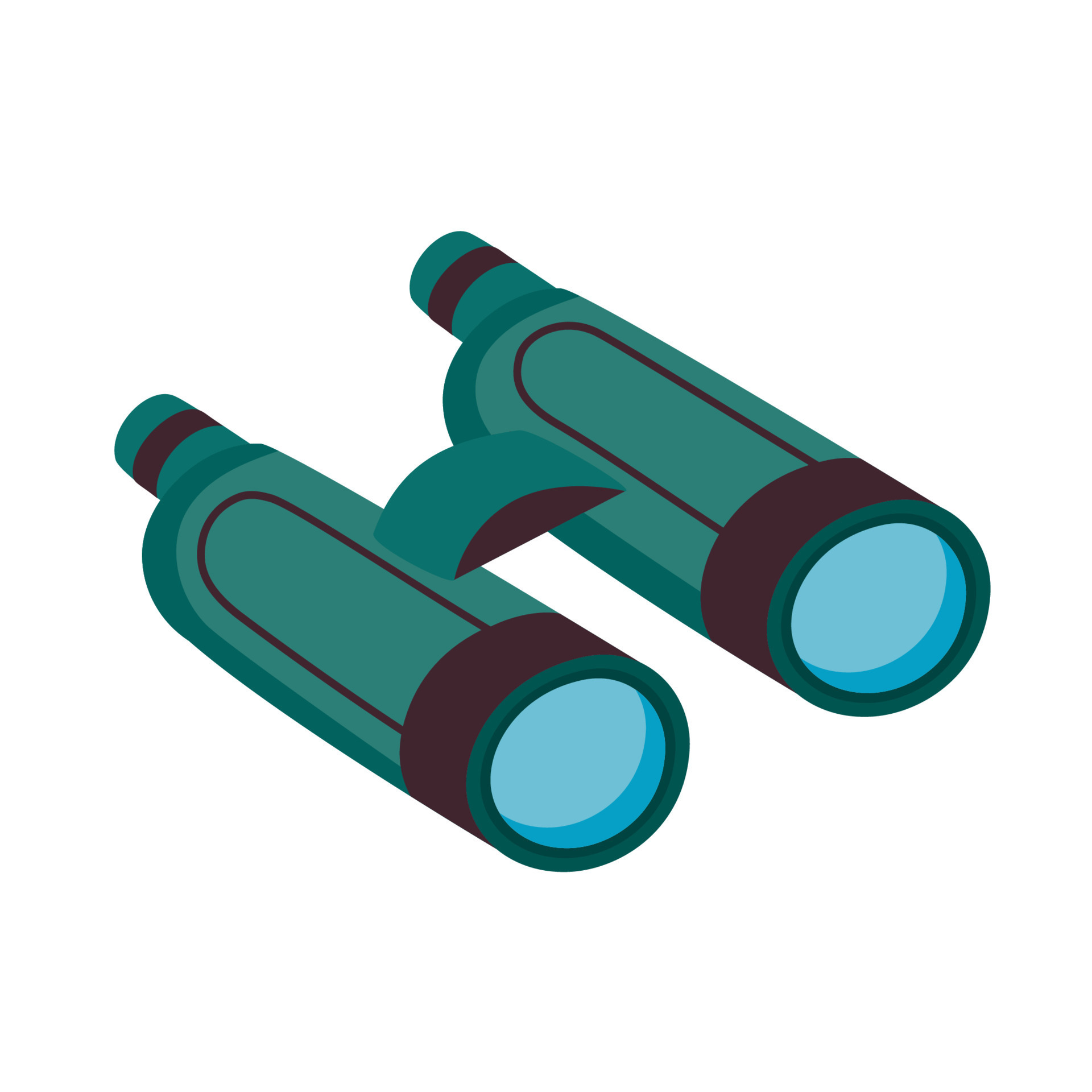 binoculars optical device 11036666 Vector Art at Vecteezy