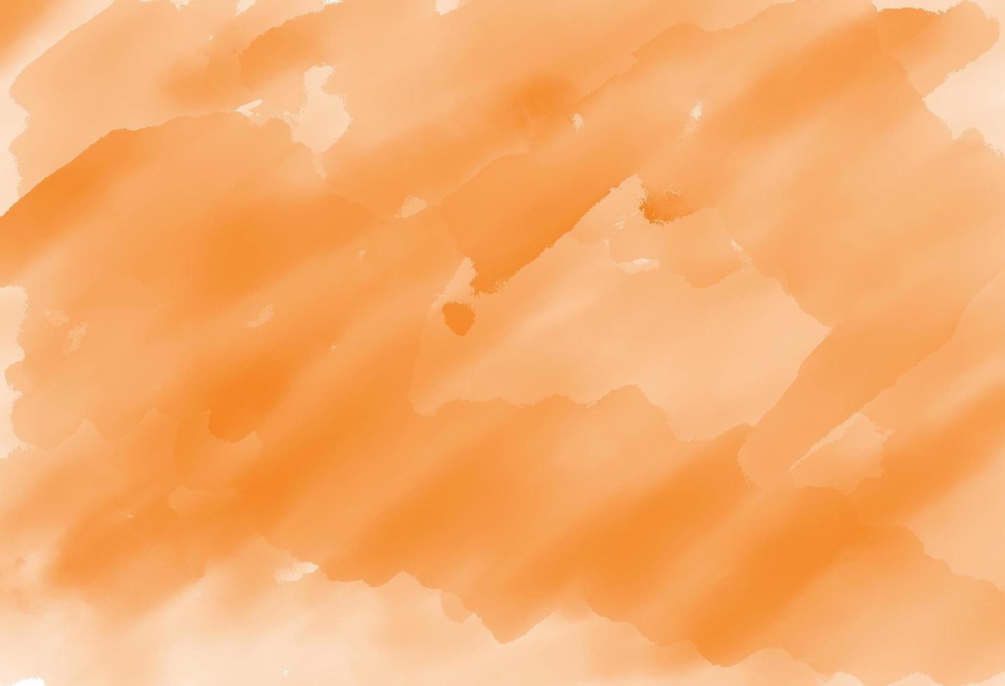 Orange watercolor background, pastel color with cloud haze texture effect, with free space to put letters. photo