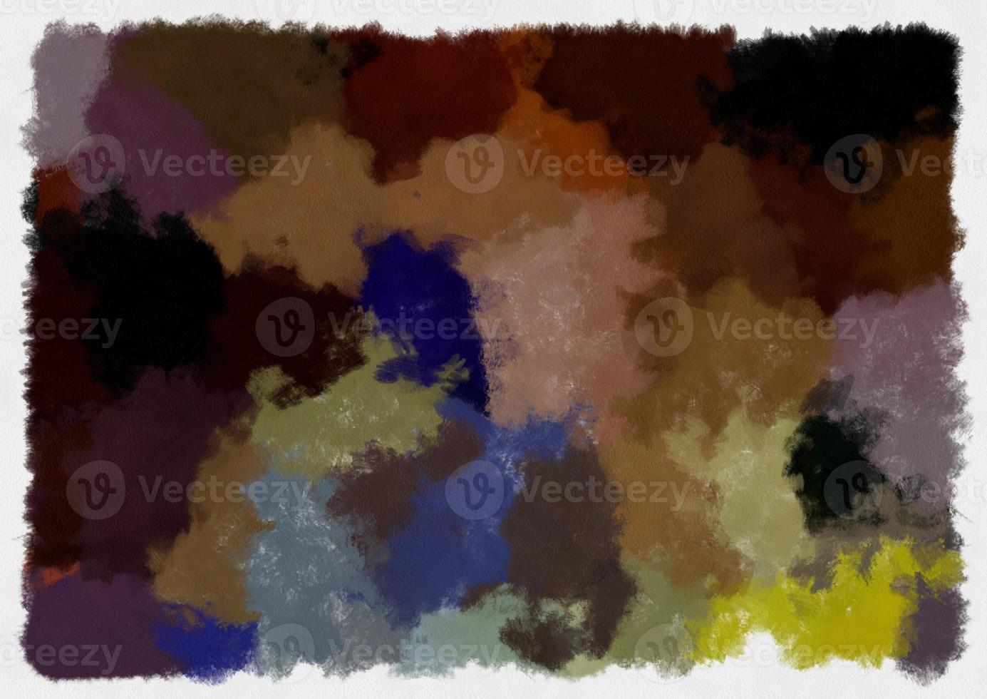 Illustration style background image abstract pattern various vibrant colors watercolor style illustration impressionist painting. photo