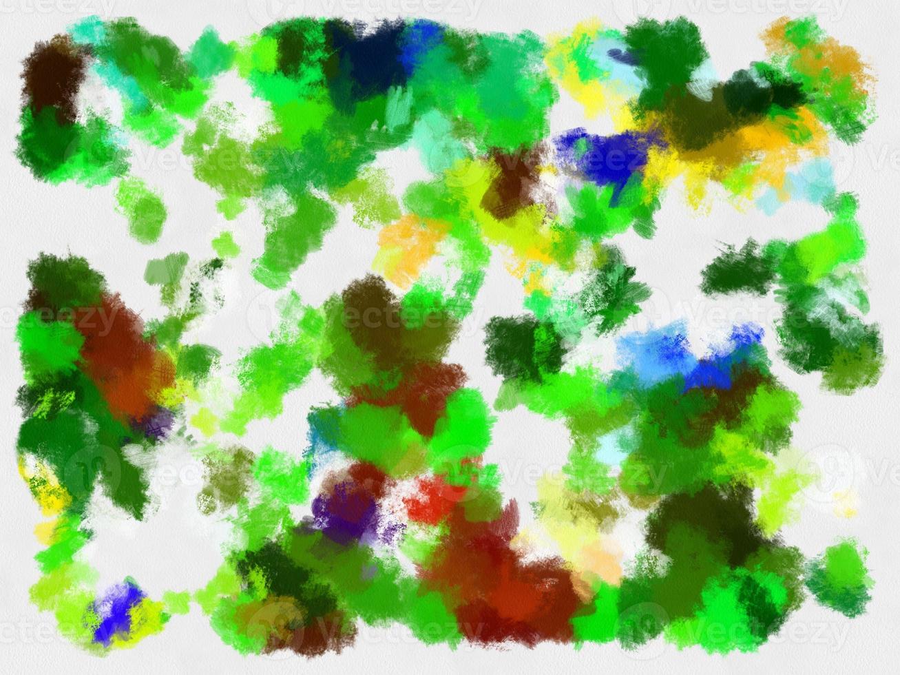 Illustration style background image abstract pattern various vibrant colors watercolor style illustration impressionist painting. photo