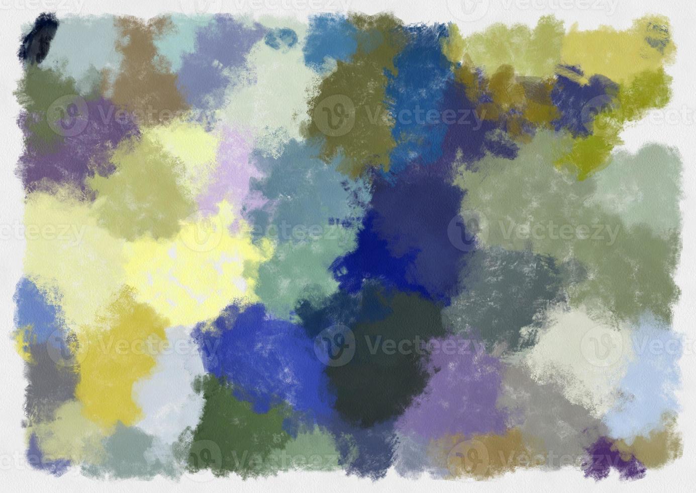 Illustration style background image abstract pattern various vibrant colors watercolor style illustration impressionist painting. photo