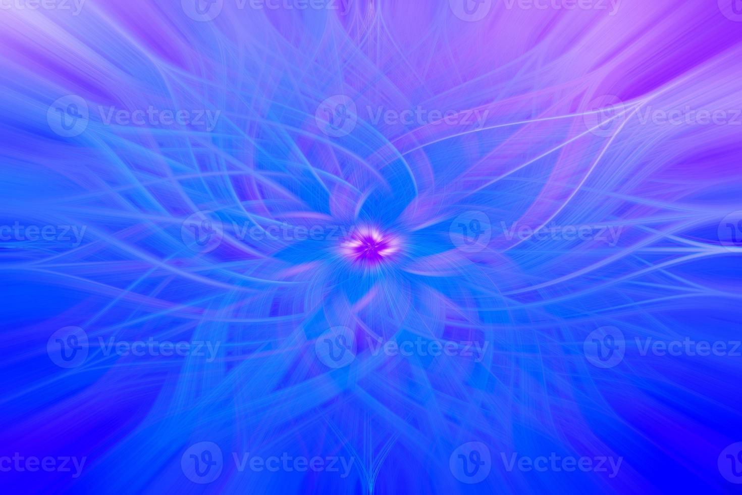 Pink and blue curvy lines abstract background photo