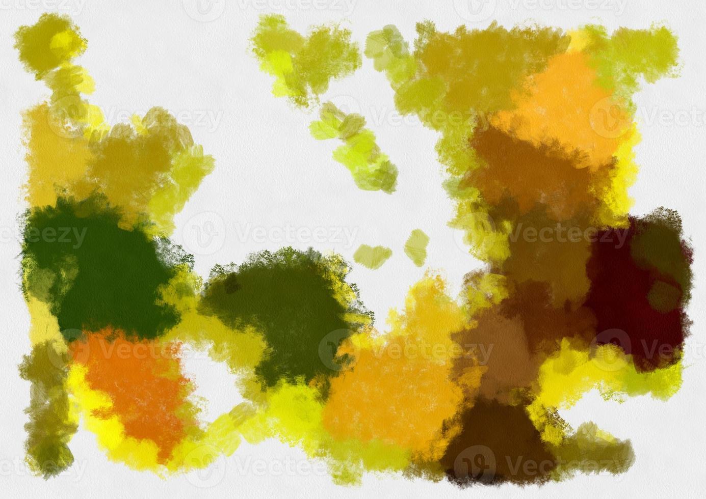 Illustration style background image abstract pattern various vibrant colors watercolor style illustration impressionist painting. photo