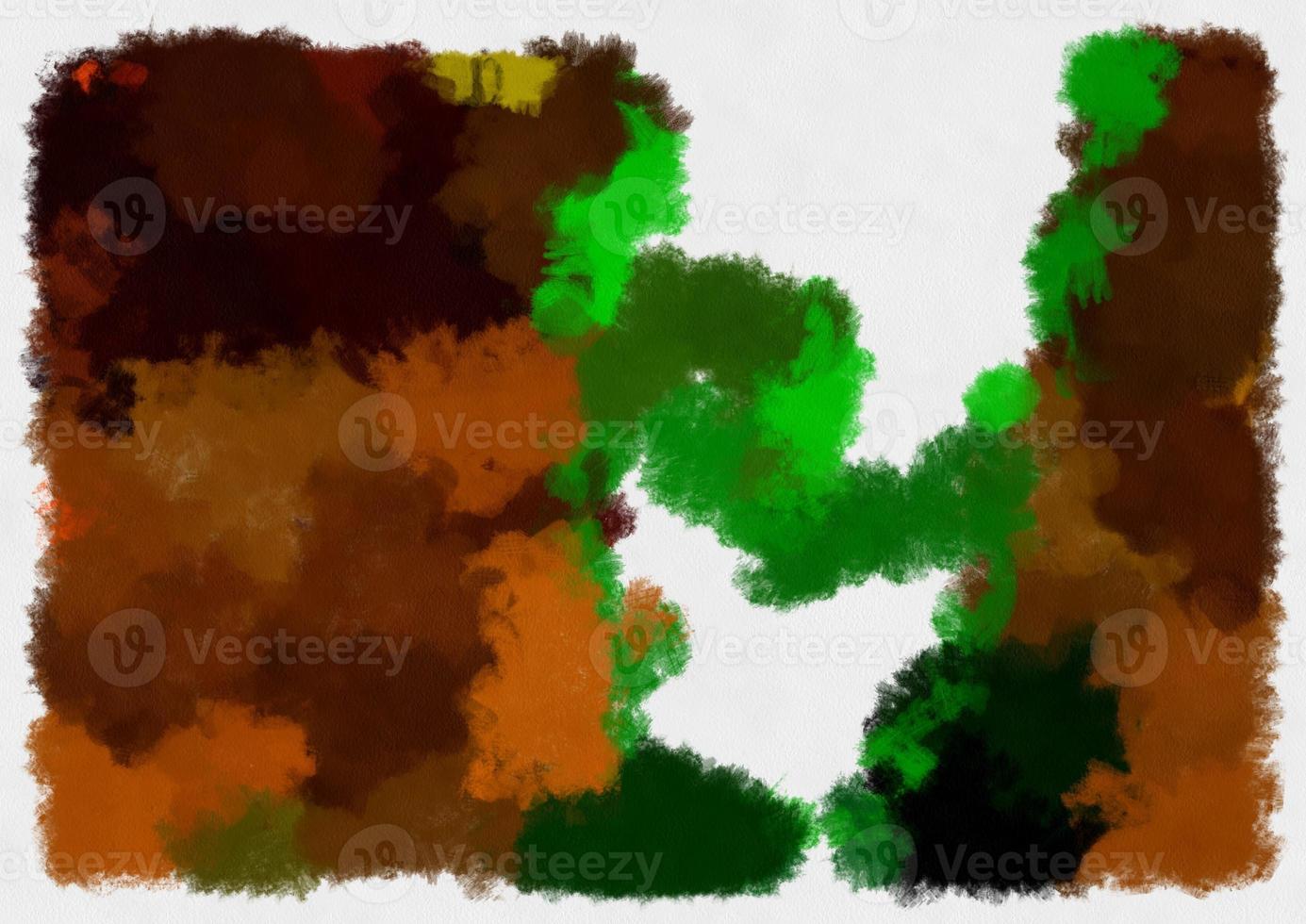 Illustration style background image abstract pattern various vibrant colors watercolor style illustration impressionist painting. photo