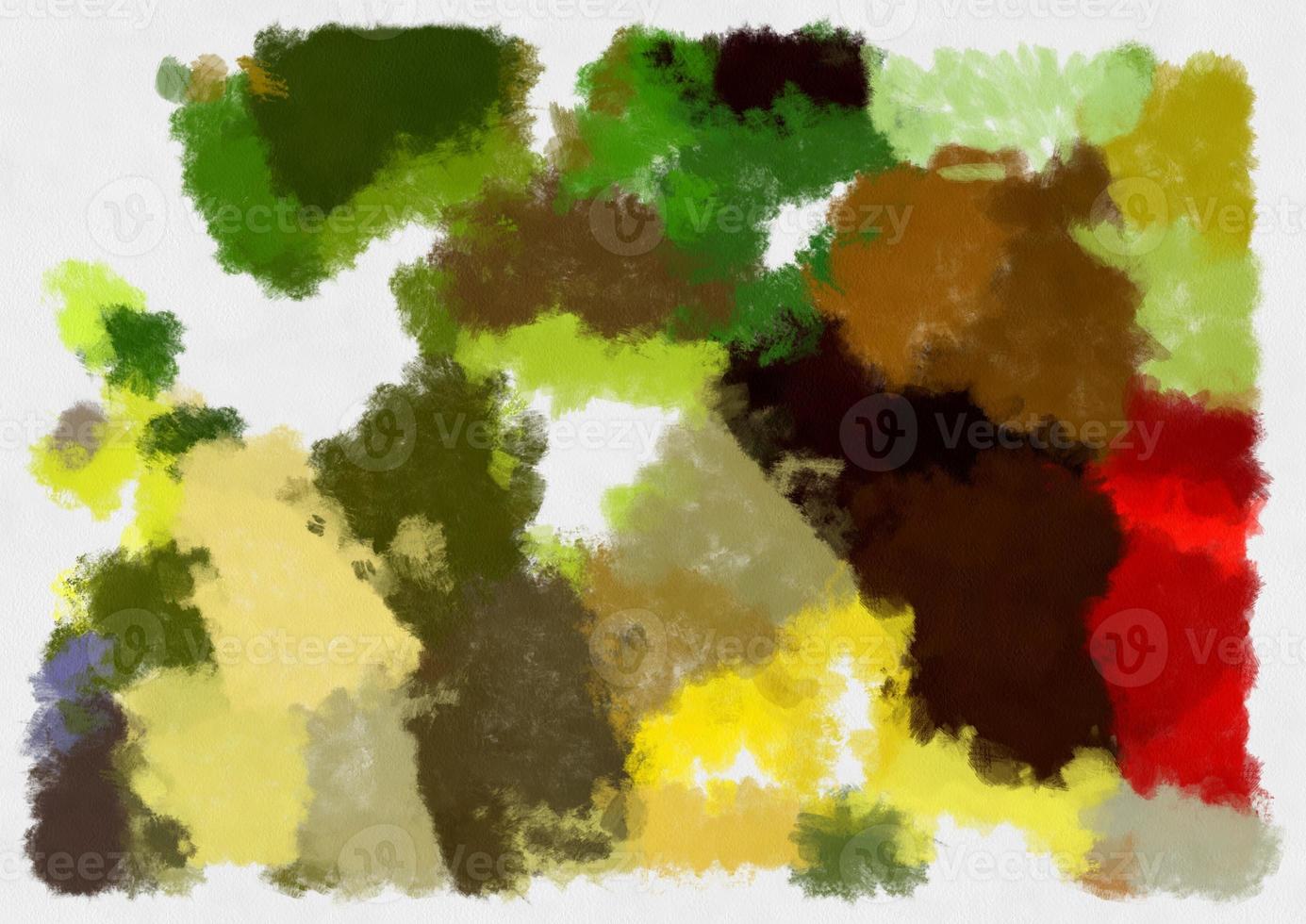 Illustration style background image abstract pattern various vibrant colors watercolor style illustration impressionist painting. photo