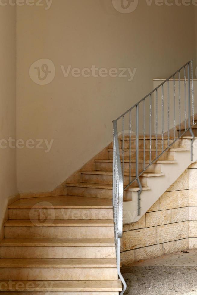 Staircase in the city park. photo