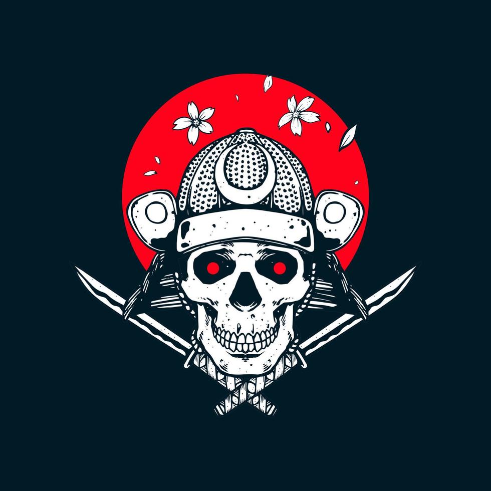 samurai warrior artwork vector