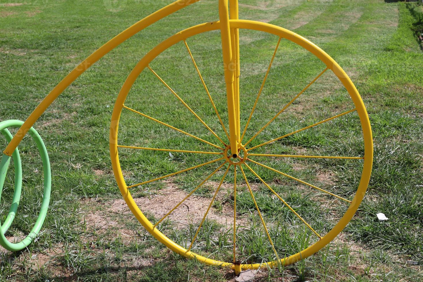 The wheel is widely used in various mechanisms and tools. photo
