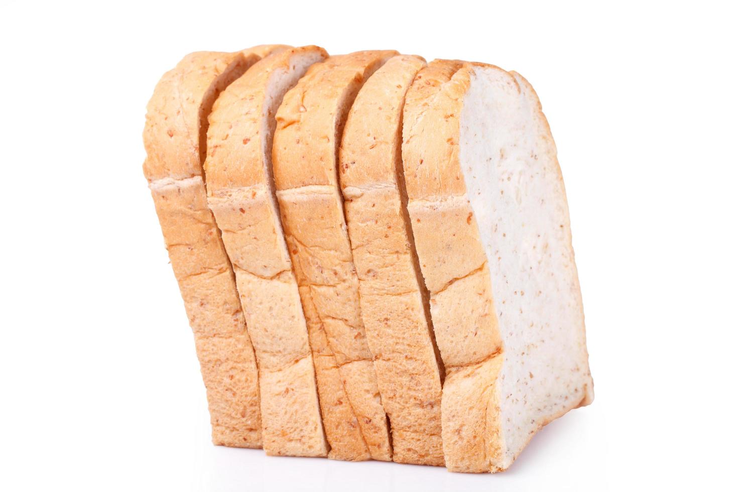 slice of whole wheat bread for background photo