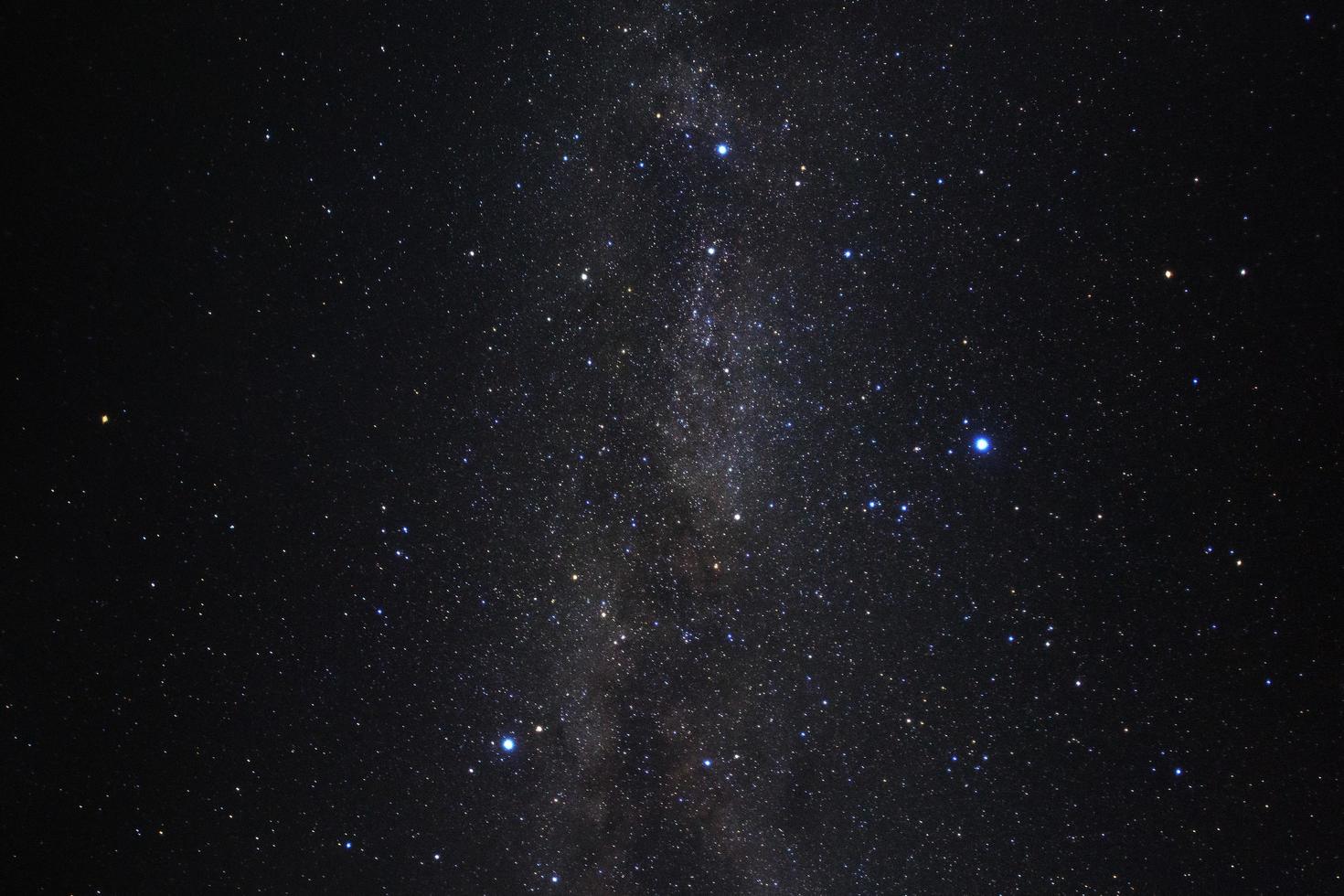 Milky way galaxy with stars and space dust in the universe photo