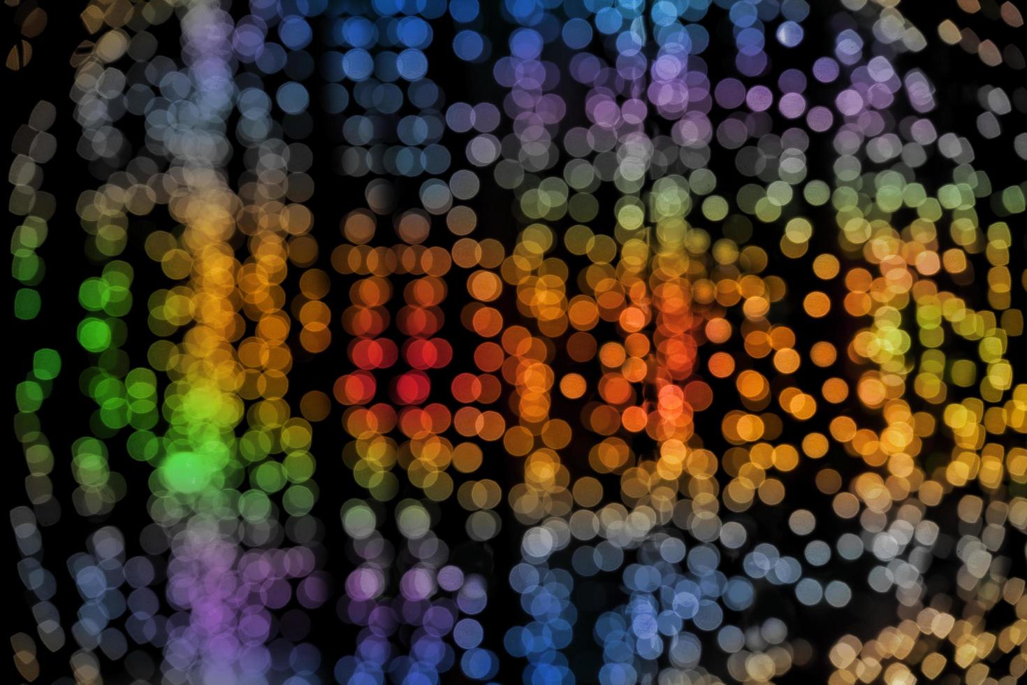 Abstract circular bokeh background of light photo