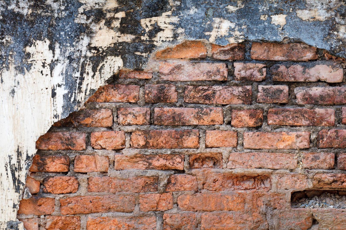 fondo de pared vieja de hormigón agrietado. fondo con textura foto