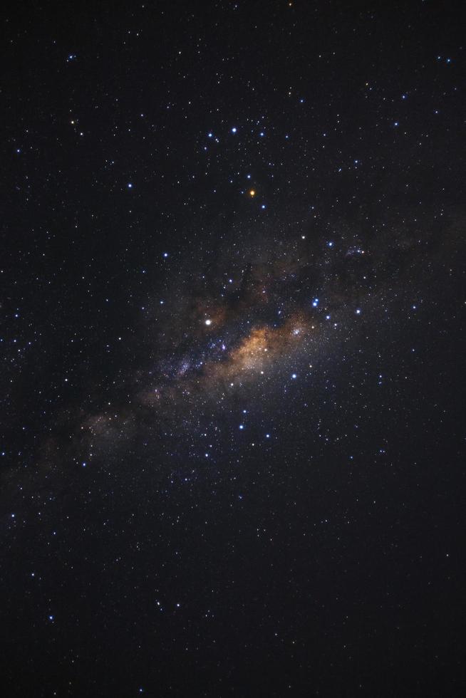 Milky way galaxy with stars and space dust in the universe photo