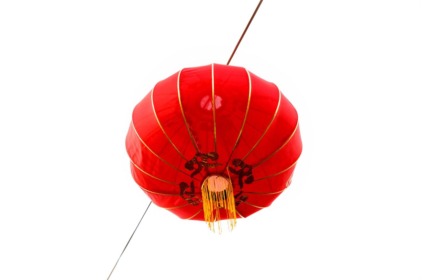 Chinese red lantern photo