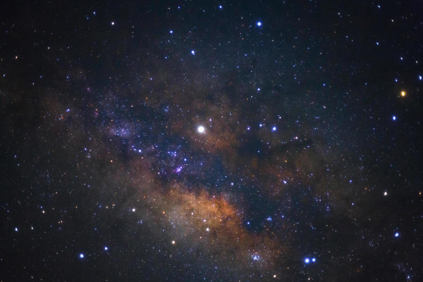 Galactic center of the milky way galaxy photo