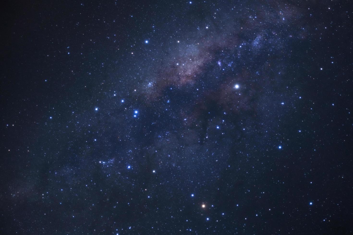 Milky way galaxy with stars and space dust in the universe photo