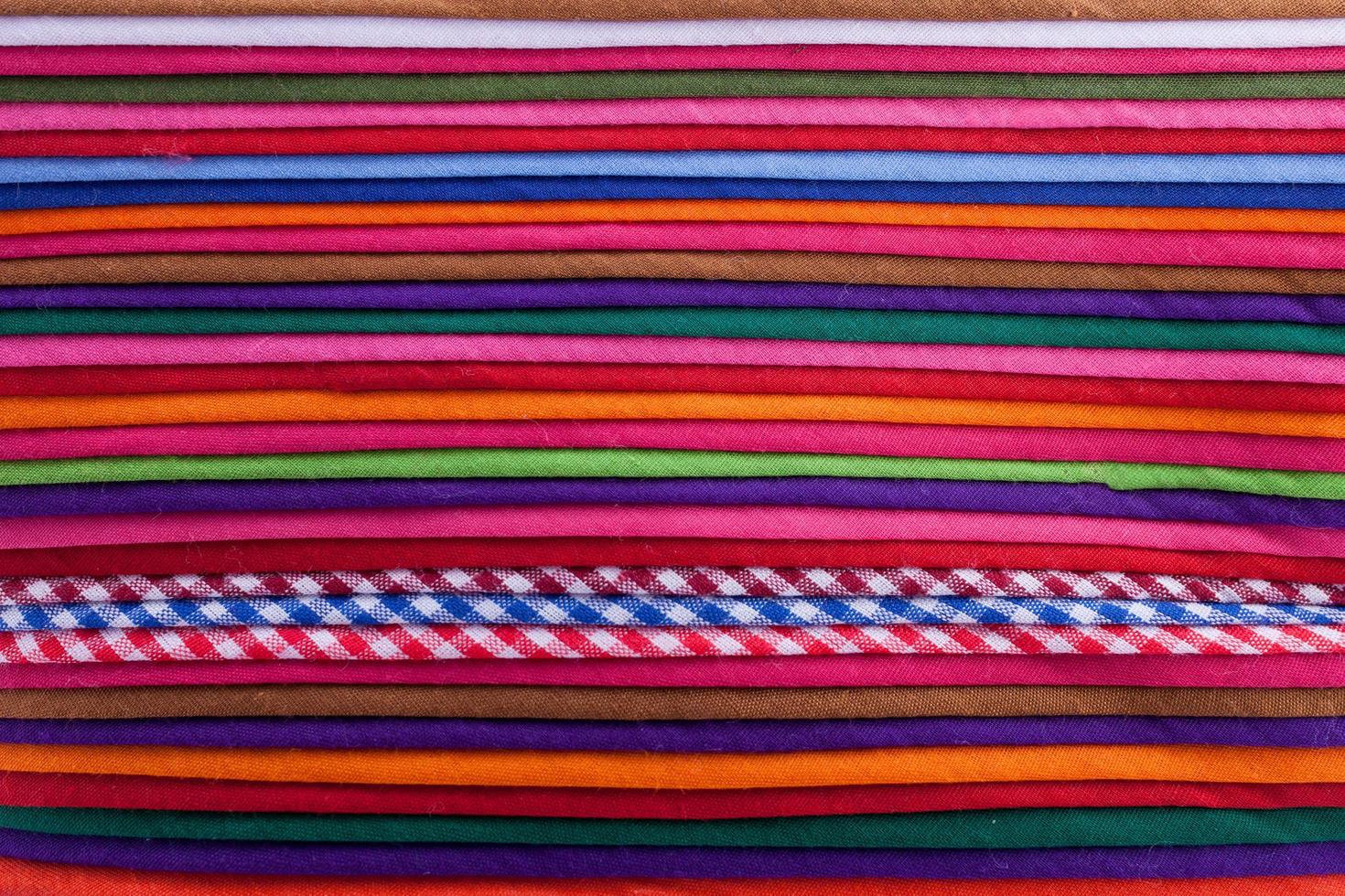 colorful fabric as a vibrant background image photo