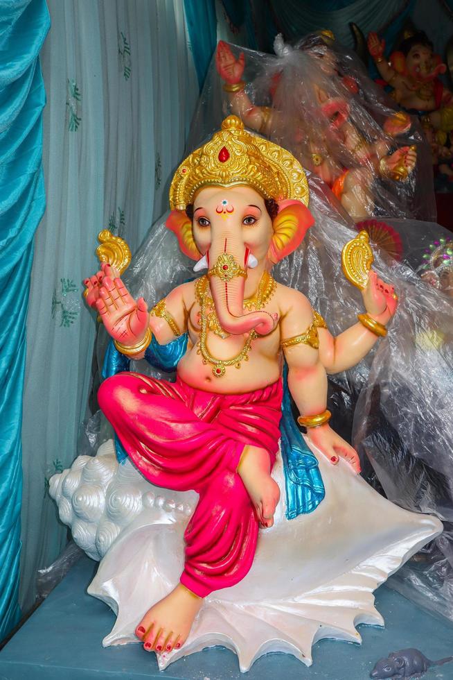 Happy Ganesh Chaturthi, Hindu God Ganesha. photo