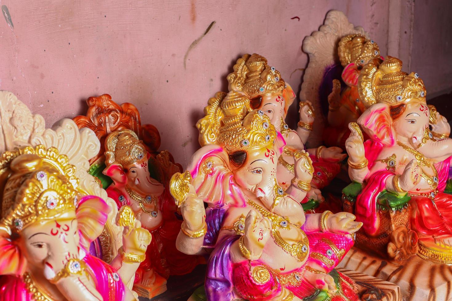 Happy Ganesh Chaturthi, Hindu God Ganesha. photo