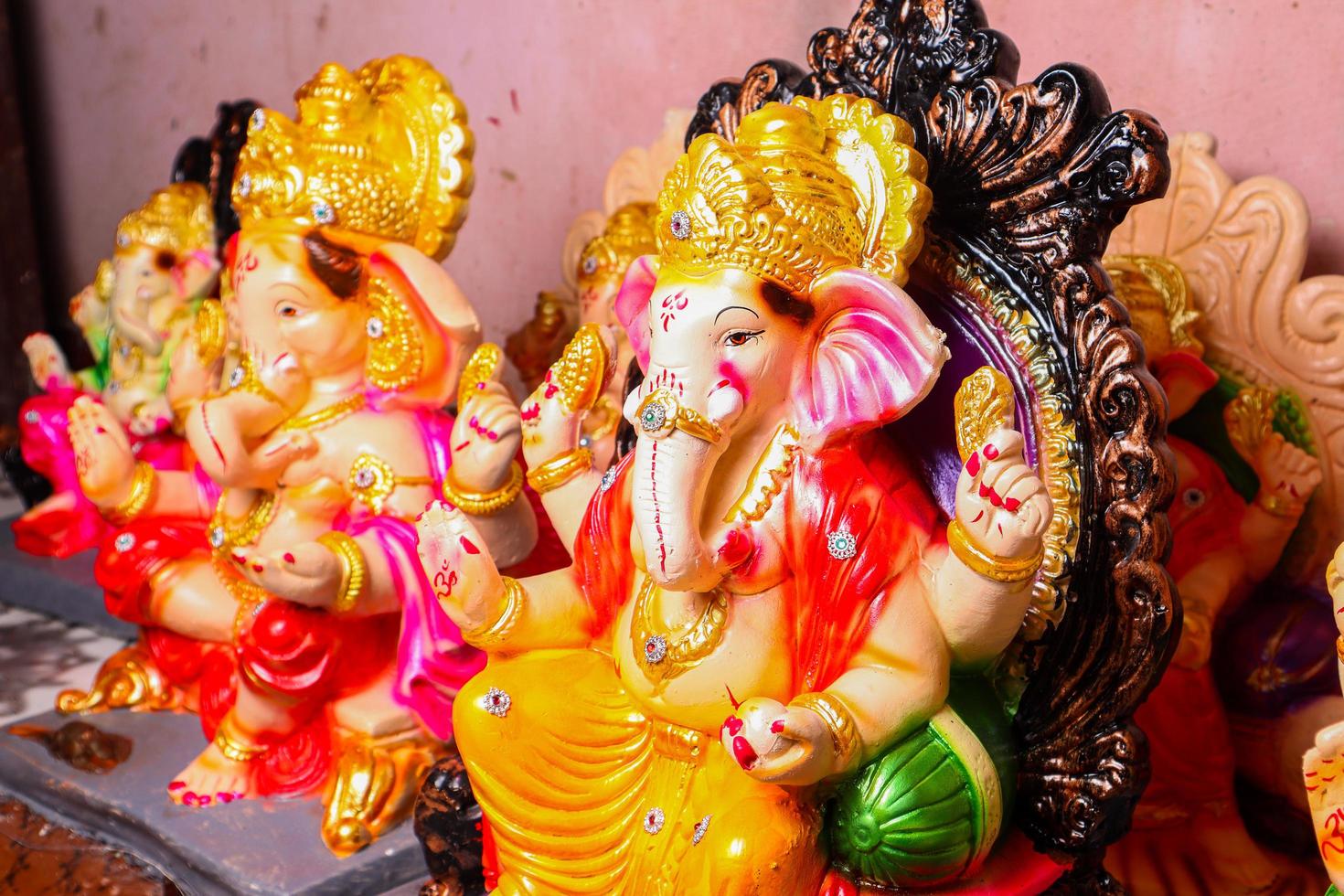 Happy Ganesh Chaturthi, Hindu God Ganesha. photo