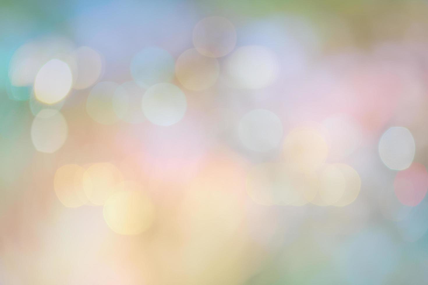 Abstract circular bokeh nature background of light photo