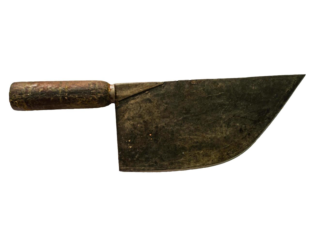 Group of cleaver knife on isolated Background photo