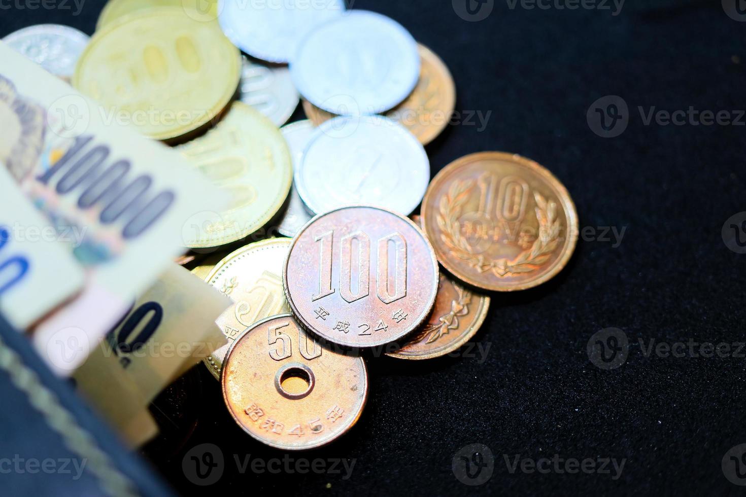 Japanese yen, coin, money photo