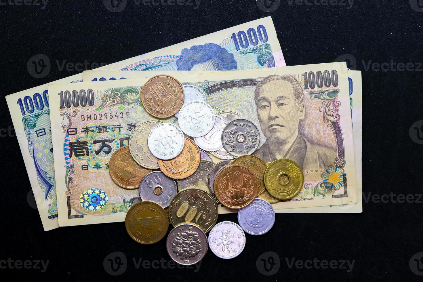 Japanese yen, coin, money photo