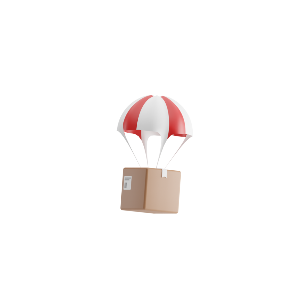 3D Isolated Logistic Icon png