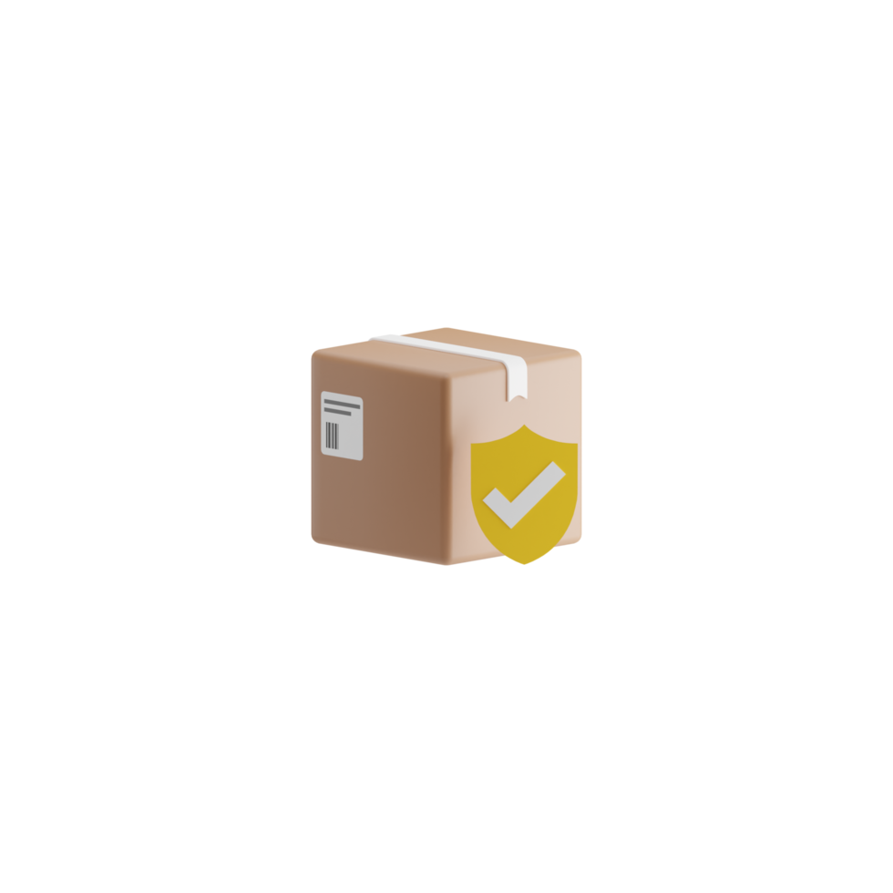 3D Isolated Logistic Icon png