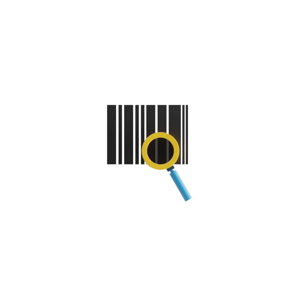 3D isoliertes Logistiksymbol png