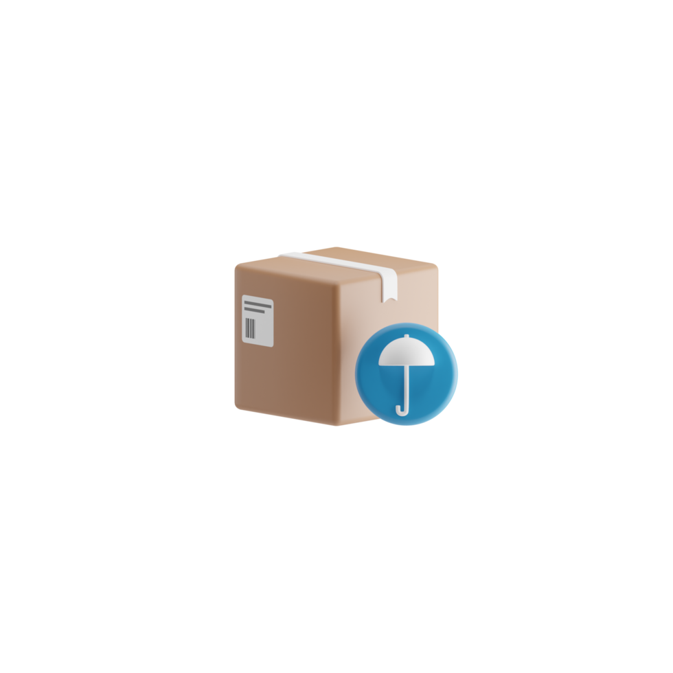 3D Isolated Logistic Icon png