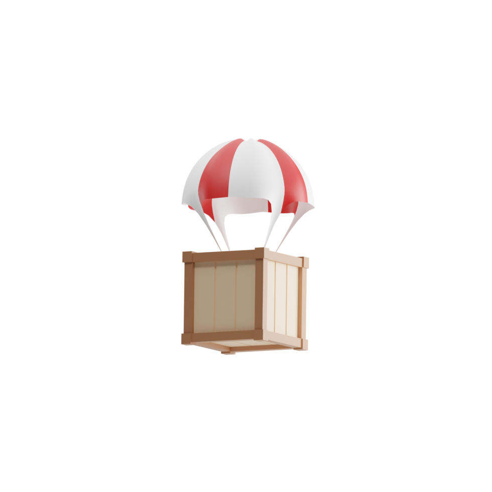 3D Isolated Logistic Icon png