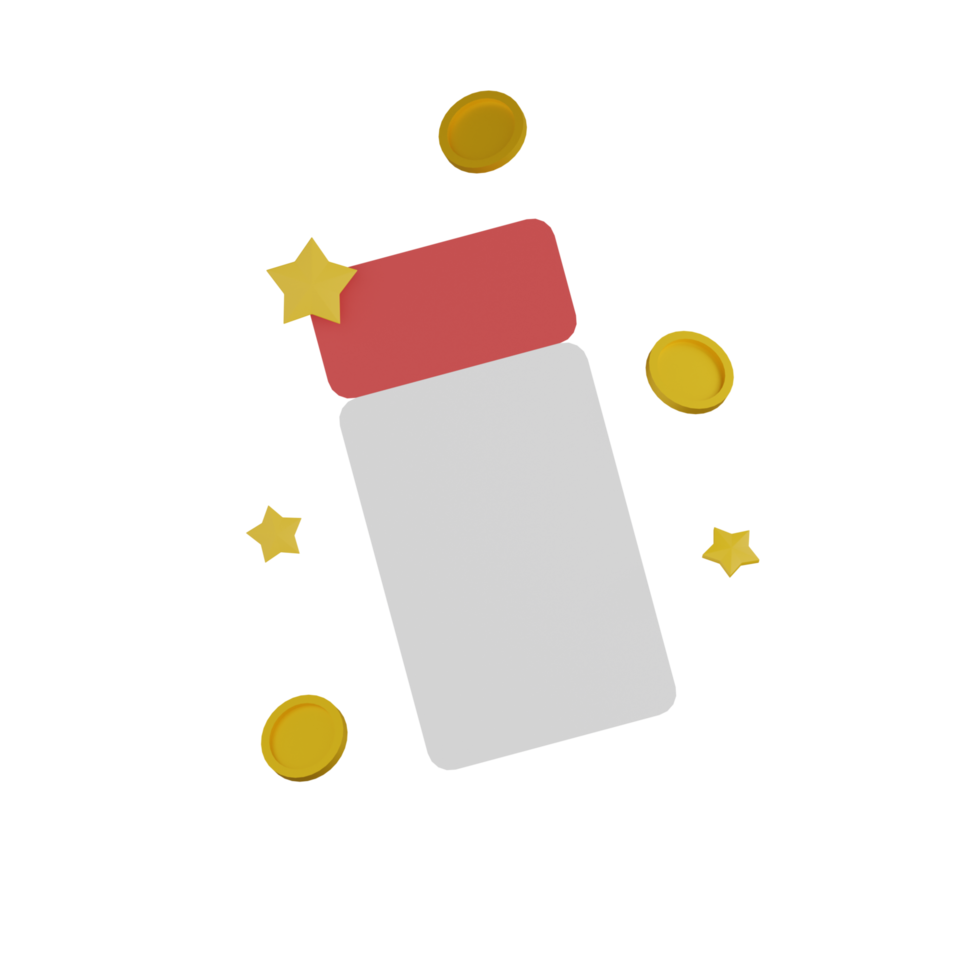 3D Isolated Price Tag png