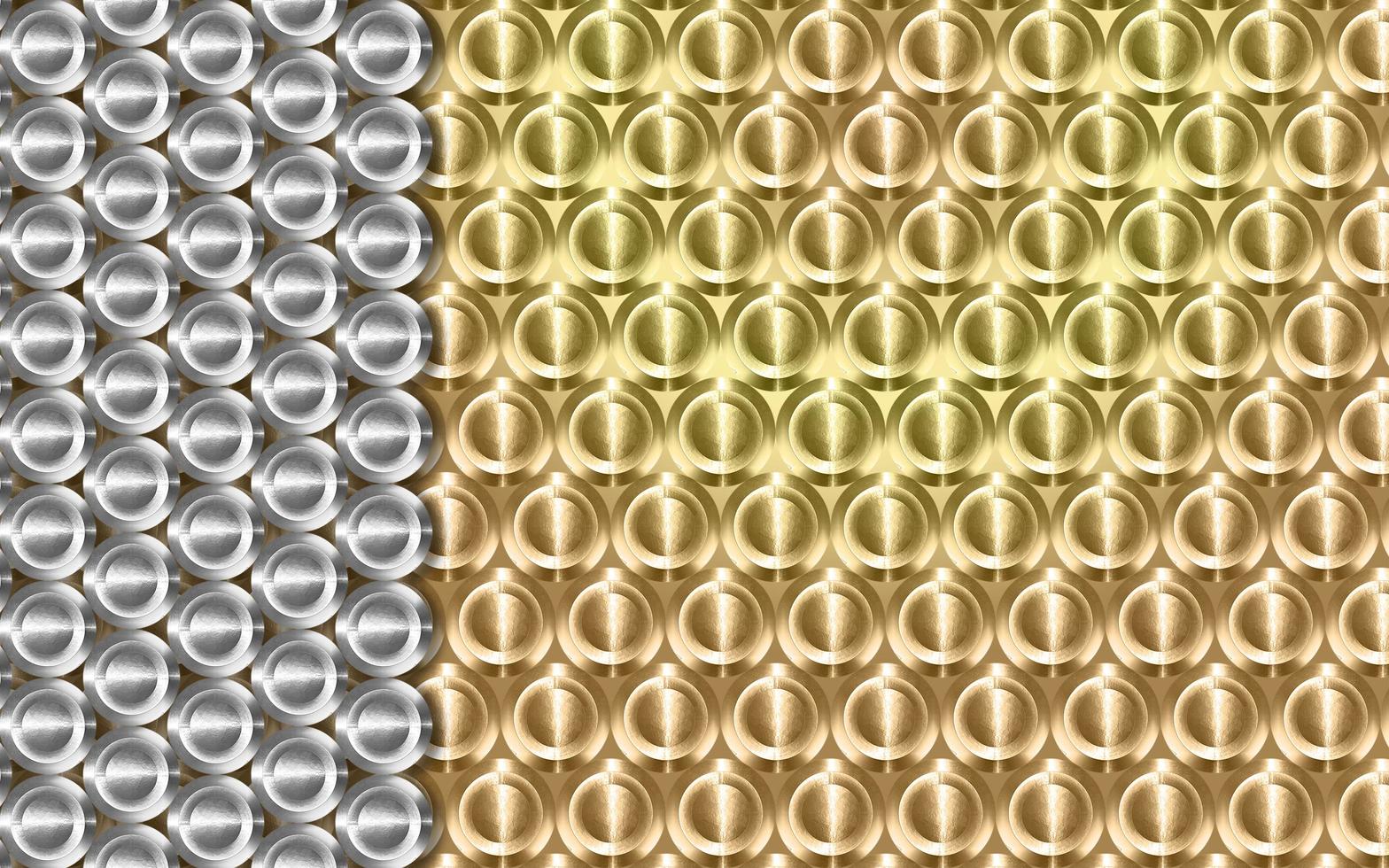 Abstract metal background design pattern with circular concept photo