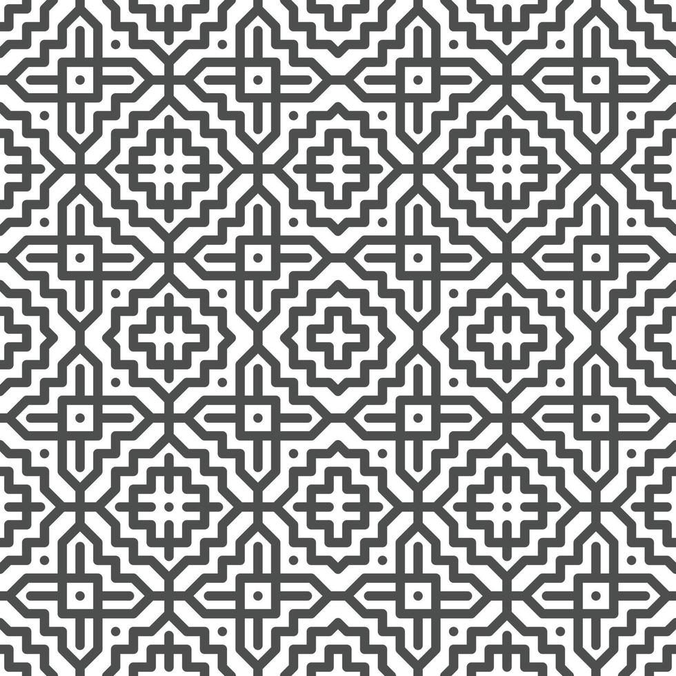 Abstract seamless geometric shape lines pattern vector