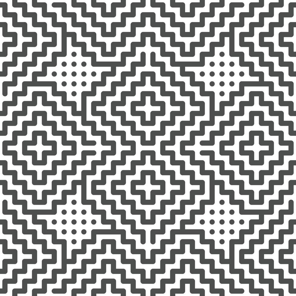 Abstract seamless geometric shape lines pattern vector