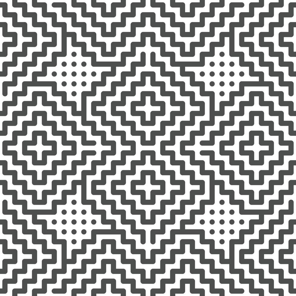 Abstract seamless geometric shape lines pattern vector