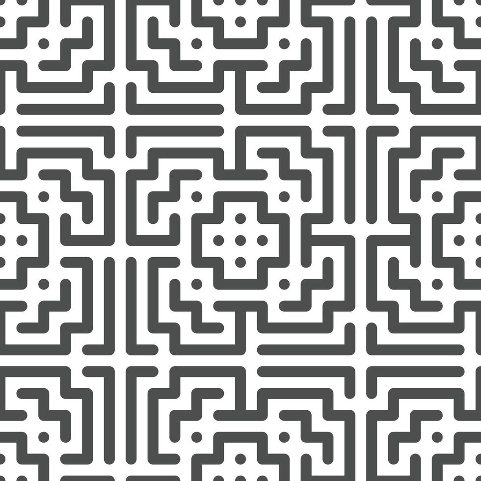 Abstract seamless geometric shape lines pattern vector