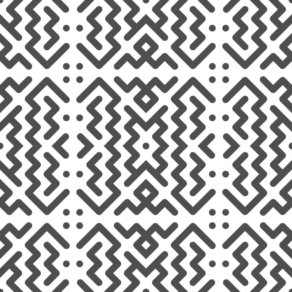 Abstract seamless geometric shape lines pattern vector