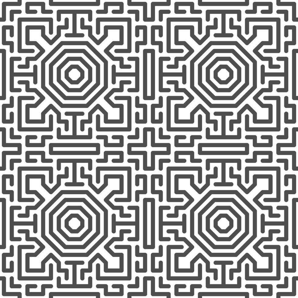 Abstract seamless geometric shape lines pattern 778 vector