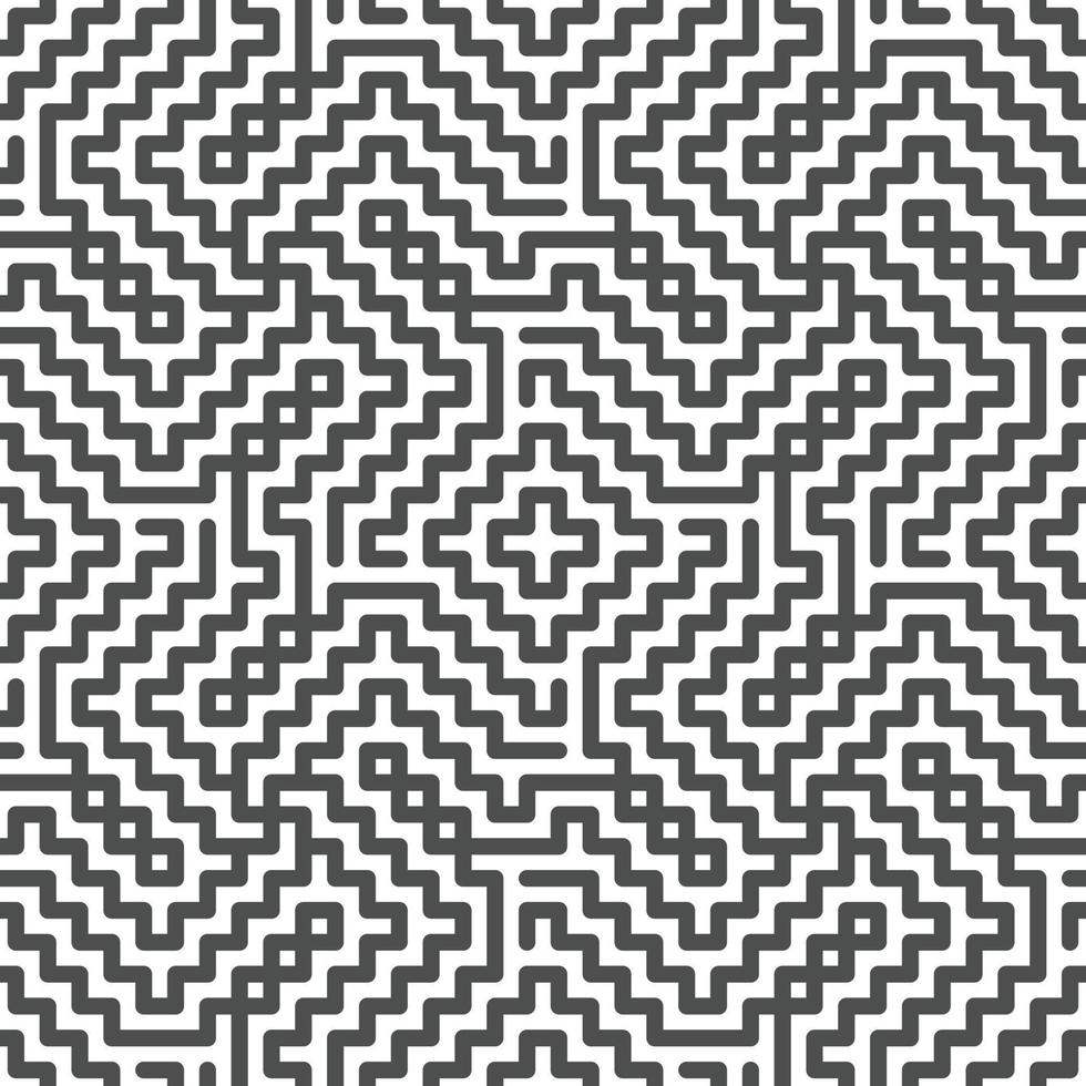 Abstract seamless geometric shape lines pattern vector